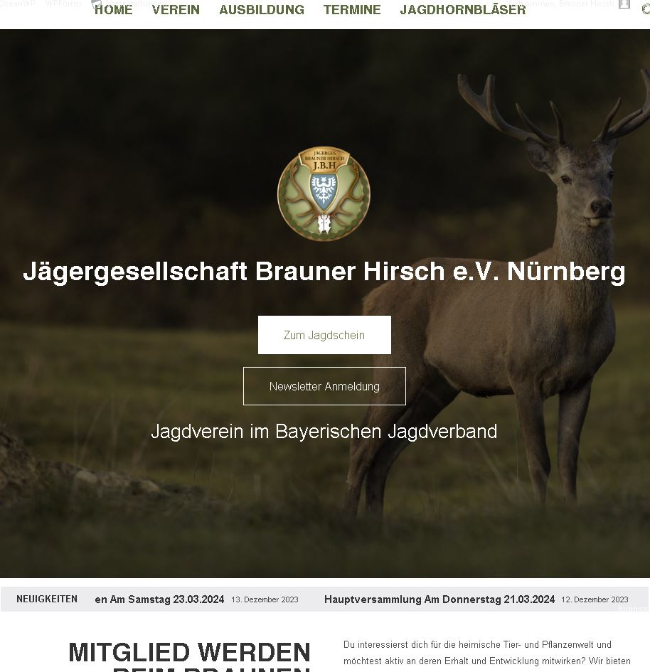 Read more about the article Neue Ära für unsere Website: Willkommen auf www.braunerhirsch.de!