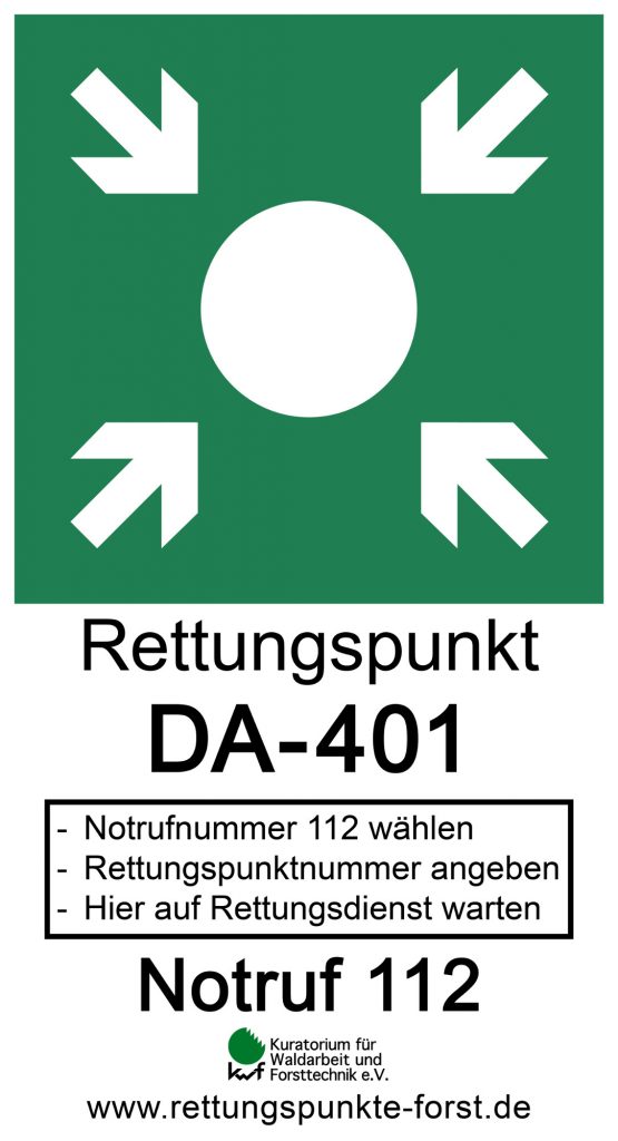 Rettungspunkte bei der Jagdausübung