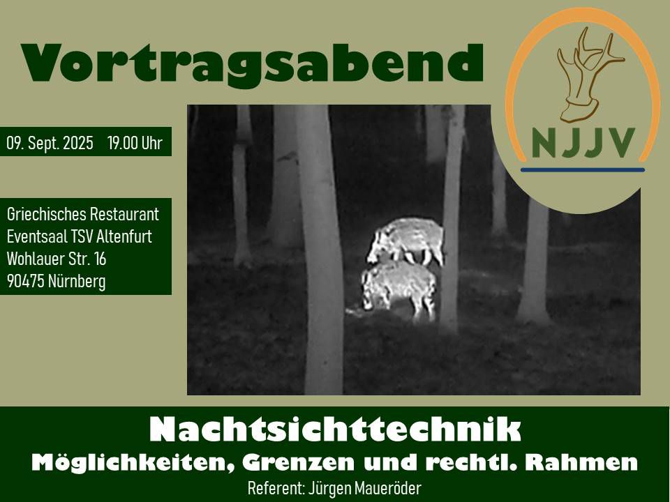 (NJJV) Vortrag Nachtsichttechnik